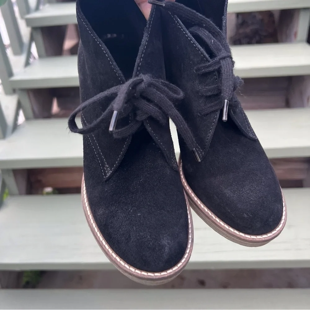 J Crew Black Booties Macalister High Heel